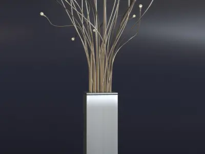 Table lamp 3D model 122