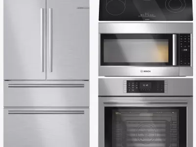 Bosch Appliance Collection 04 Low-poly 3D model