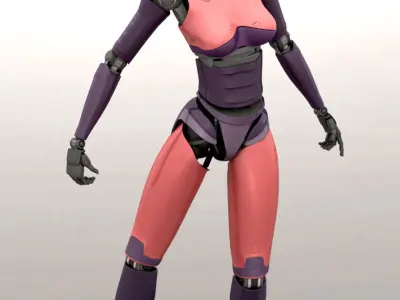 2ndGen 2 Rigged 3D model