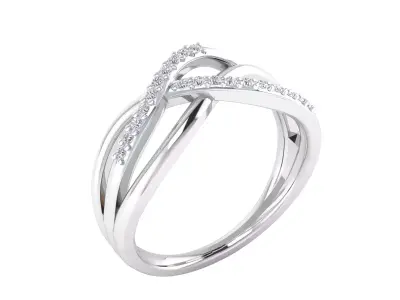 Women Ring Render 3dm STL MTL SLC JCD OBJ FBX Details 3D print model 73