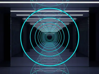  Sci Fi Interior 3D model