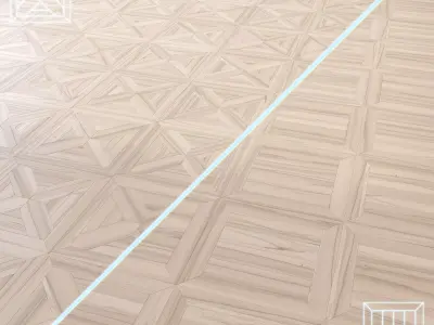 Parquet - Laminate - Wooden floor Low-poly 3D model 49