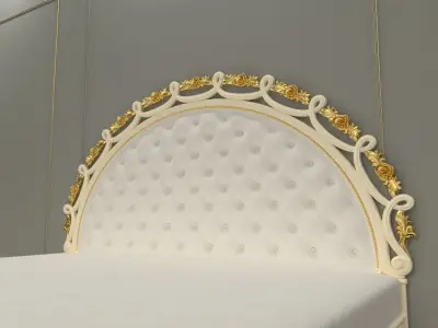 bed High quality 3d models for processing on a cnc machine  3D model
