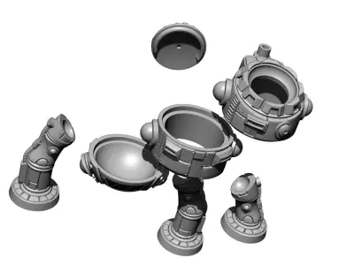 Dread ork RT 3D print model