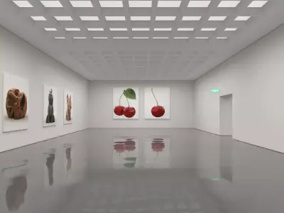 Art Gallery 011 3D model