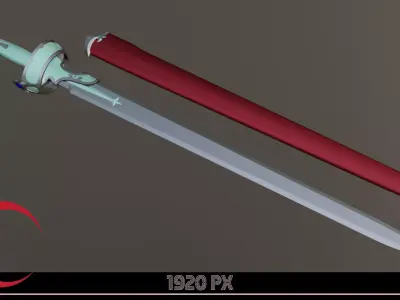 Asuna Sword Lambent Light Sword Art Online  3D print model
