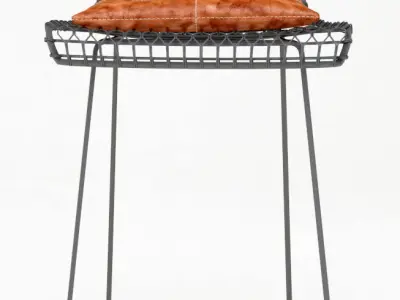 Wire Bar Chair 3D model