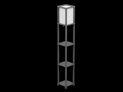 Street Lamp Furniture Low-poly 3D model buy