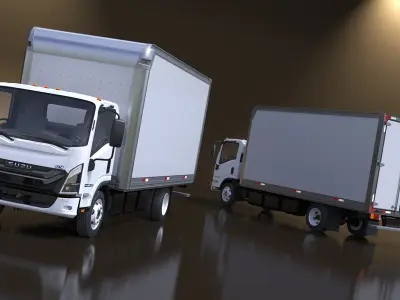  Isuzu Electric Truck NRR EV 176 Inch 2025 Simplified 
