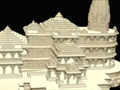 Ram Mandir 3d print STL 3D print model