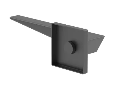 Atlantic Forme Naxos Matt Black 3D model