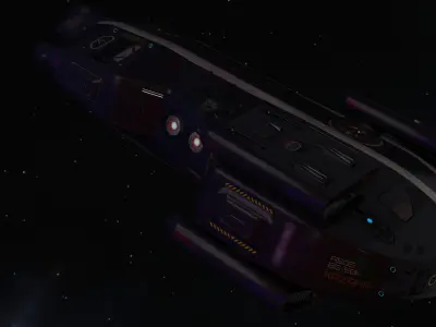 ASOS BG-50kT Kazaha Low-poly 3D model