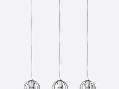 Light Kitchen Island Pendant 3D model