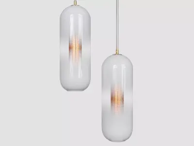 ProMod 002 - Modern Glass Pendant Light Free 3D model