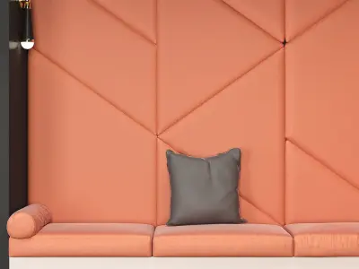 Restaurant and Office Lobi Seating 16 3D model