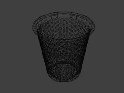 Trash can Free 3D model