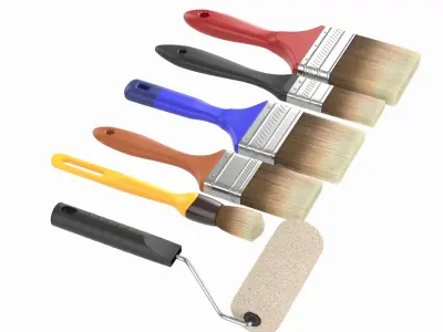 Paint Brush 3D model