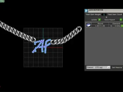  Symbol necklace 3D print model