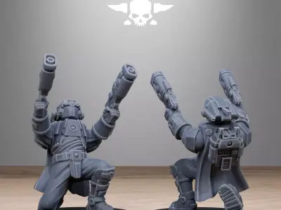 Tarion Pistoleers 3D print model