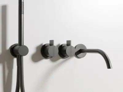 BATHS NOORTH MILLDUE EDITION ROMA Low-poly 3D model