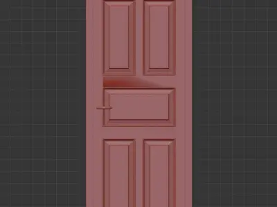 DOOR 01 Free 3D model