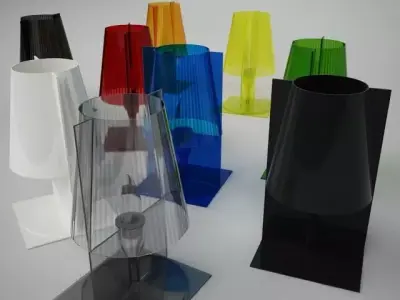 KARTELL TAKE LAMP 3D model