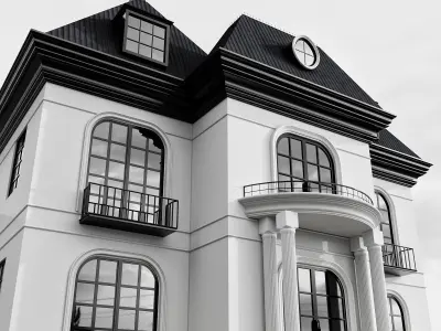 MODERN HOUSE NO27 A 3D model