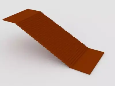 Stairs  Low-poly 3D model