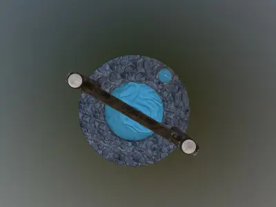 Water Well  Free low-poly 3D model