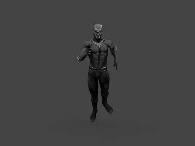 BPAN-003 Running Animation 3D model
