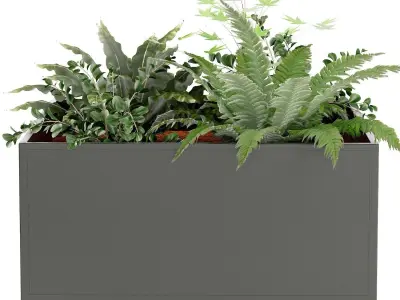 Garden bed square Consuela La Redoute 3D model