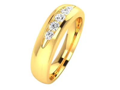 Women Ring  Render 3dm STL OBJ FBX Details 3D print model 323