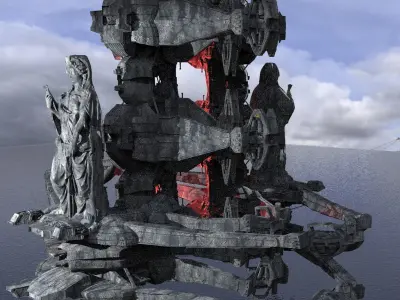 Dark Lord Ocean Towers  3D model