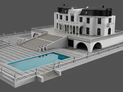 MODERN HOUSE NO31 A 3D model