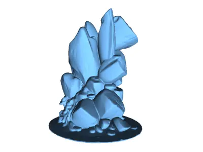 Rock 1 3D print model