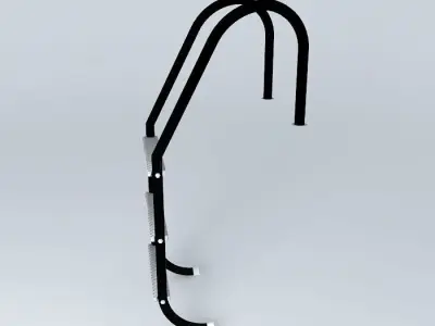 pool ladder Free 3D model