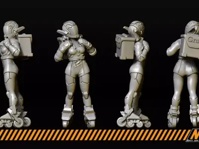 Rollerbabes  3D print model