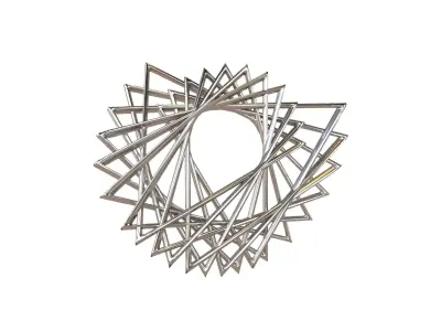 Abstract Shape v3 005 Low-poly 3D model