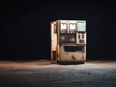 Vending machine 3D model