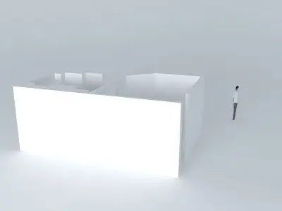 Kitchen interior Free 3D model