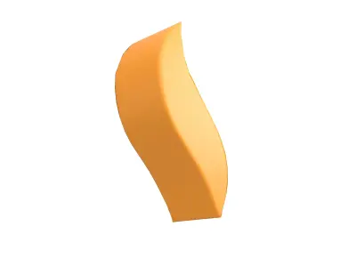 Fire Symbol v8 004te Low-poly 3D model