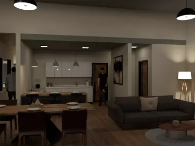 CASA HABITACION  3D model