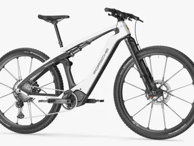 Porsche eBike Cross White 3D model