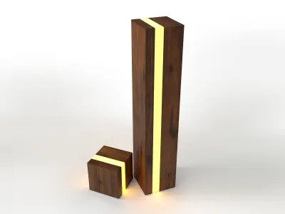 Table Lamp 5 3D model