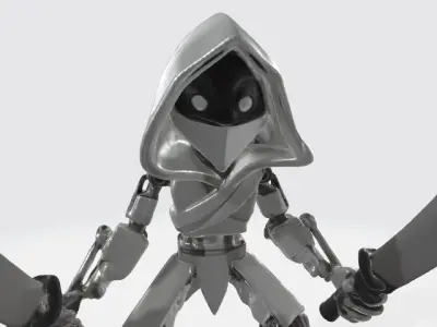 Ninja robot 3D model