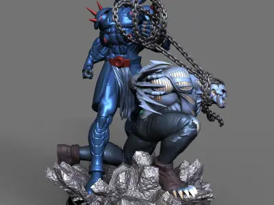  General ZOD and Eqqus Superman villains STL 3d printing 3D print model