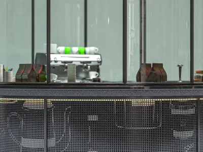 Coffee Shop 3D model