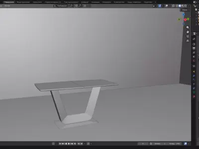 Table Alicante 3D model
