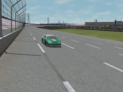 Kentucky Speedway Game Ready Low-poly 3D model