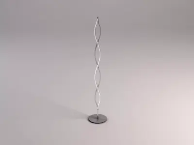 FLOOR LAMP---Cross wave 3D model